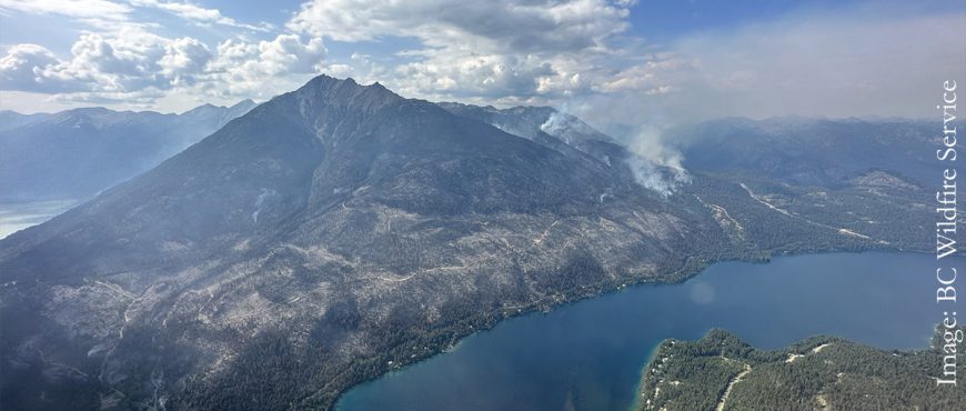 Gun Lake Credit BC Wildfire Service